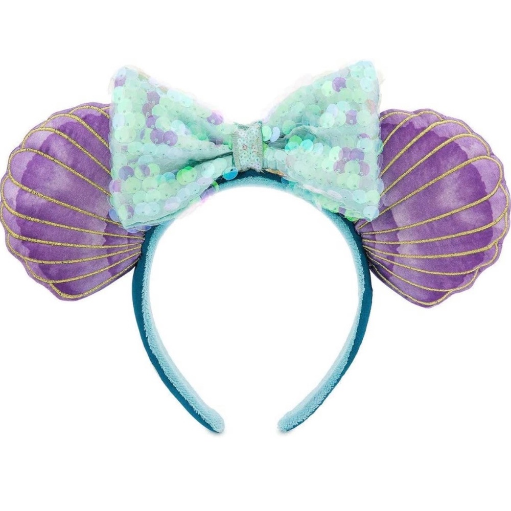 - little mermaid ear   Headband swims in the Disney park.  New - Picture 2 of 7